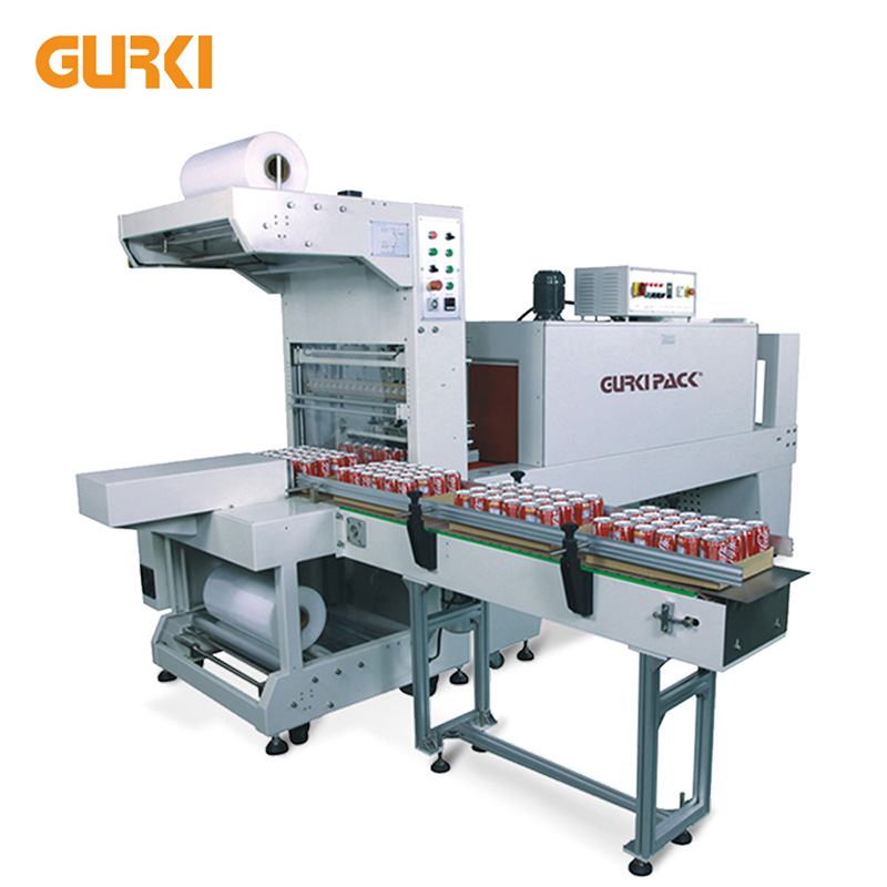 Automatic Sleeve Sealing and Tray Shrinking Wrapping Machine GPL-6030+GPS-6040